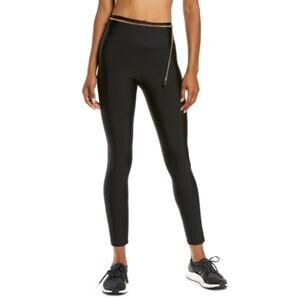 WeWoreWhat Chain High Rise Leggings Medium
